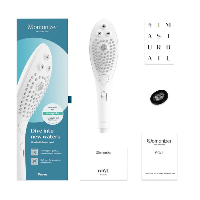 Womanizer - Wave Cabezal De Ducha Estimulador De Clitorís Blanco