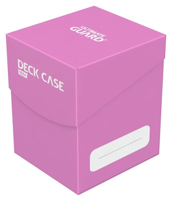 Caja De Cartas Ultimate Guard Deck Case 100+ Tamaño Estándar Fucsia