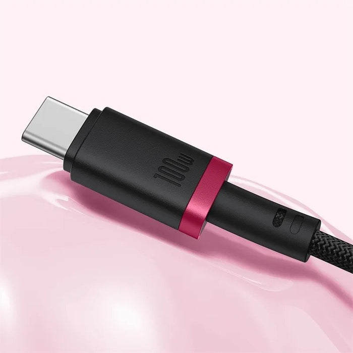 EAN 6932172669836 - Baseus P10377803U01-00 cable USB USB 2.0 1 m USB C 0,48 Gbit/s 100 W Negro imagen 2