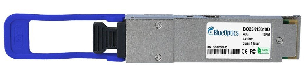 Blueoptics Meraki Ma-Qsfp-40g-Lr4 Blueoptics Bo25k13610d Qsfp Transceiver, 40gbase-Lr4, Singlemode Fiber, 4xwdm, 10km