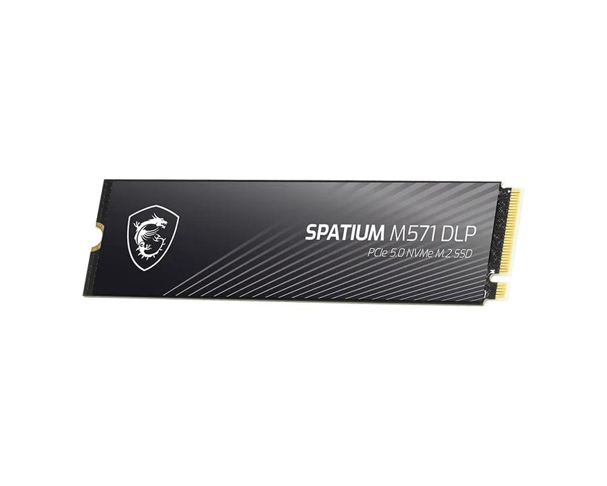 Ssd Msi 1400xtbw Rating Mtbf 1500000 H Read Speed 14500 Mb/S Write Speed 11000 Mb/S Nvme Yes Pci Express 5.0 M.2 2000 Gb Spatium M571 Dlp Pcie 5.0 Nvme M.2 S78-440q1k0-P83