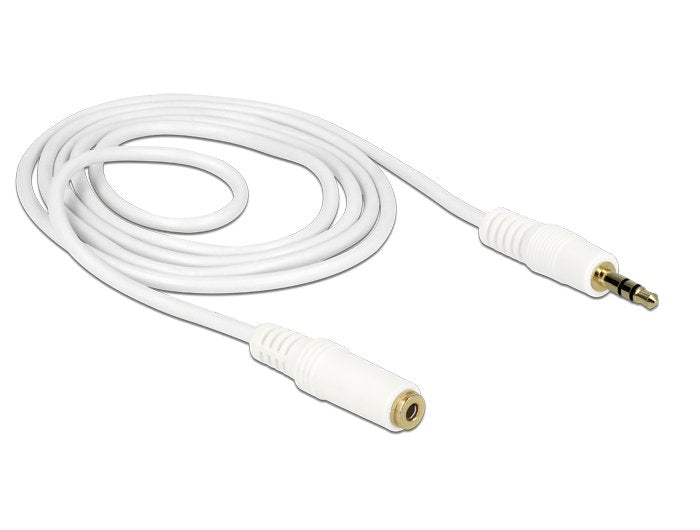 Cable Delock 83765 De Audio 1 M 3,5mm Blanco