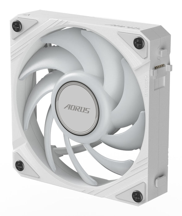 EAN 4719331555207 - GIGABYTE AORUS EZ CHAIN FAN 120 ICE Placa base Ventilador 12 cm Blanco 1 pieza(s) imagen 4