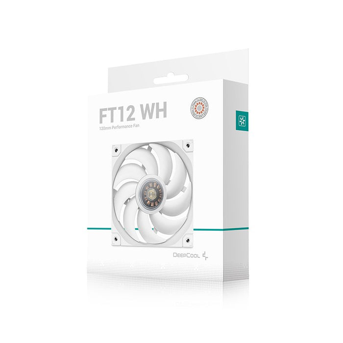 EAN 6933412710769 - DeepCool FT12 WH Carcasa del ordenador Ventilador 12 cm Blanco 1 pieza(s) imagen 2