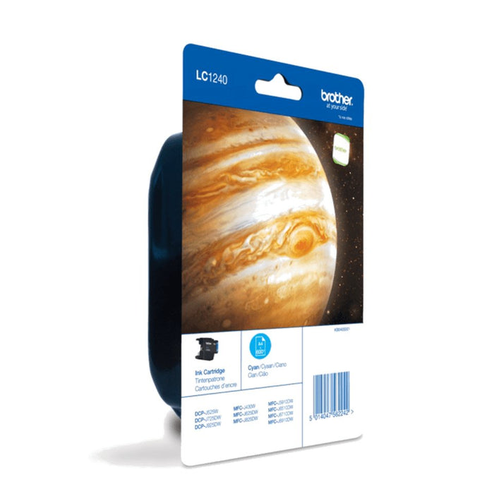 EAN 5014047562242 - Brother LC1240CBP cartucho de tinta 1 pieza(s) Original Cian imagen 1