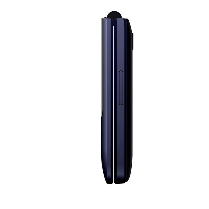 Movil Senior Fp-24bl Blue Aiwa Diseño Flip Dualsim Botones Grandes Pantalla 2.4 Bluetooth Puerto Micro-Usb