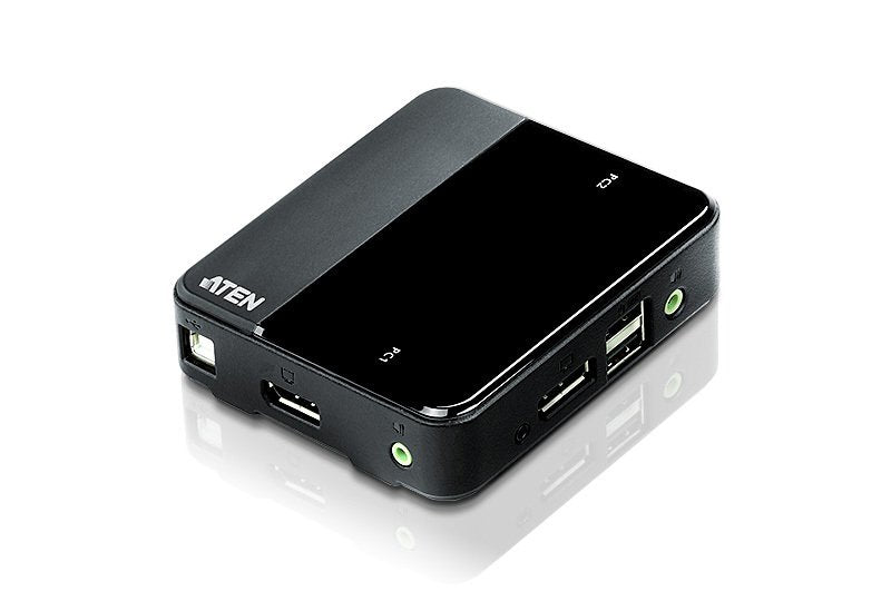 EAN 4719264643644 - ATEN CS782DP-AT interruptor KVM Negro imagen 1