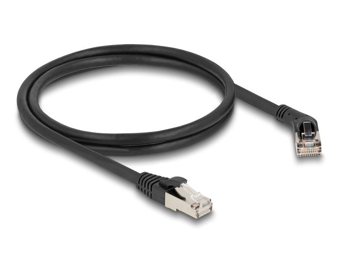 Delock Rj45 Cable De Red Cat.6a S/Ftp Macho A Macho Gerade 1 M Negro