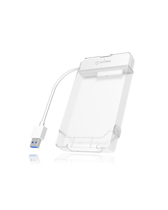 EAN 4250078163244 - ICY BOX IB-AC703-U3 Carcasa de disco duro/SSD Blanco 2.5" imagen 4