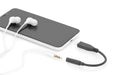 EAN 4016032451112 - Digitus AK-300321-002-S cable de teléfono móvil Negro 0,2 m USB C 3,5mm imagen 2