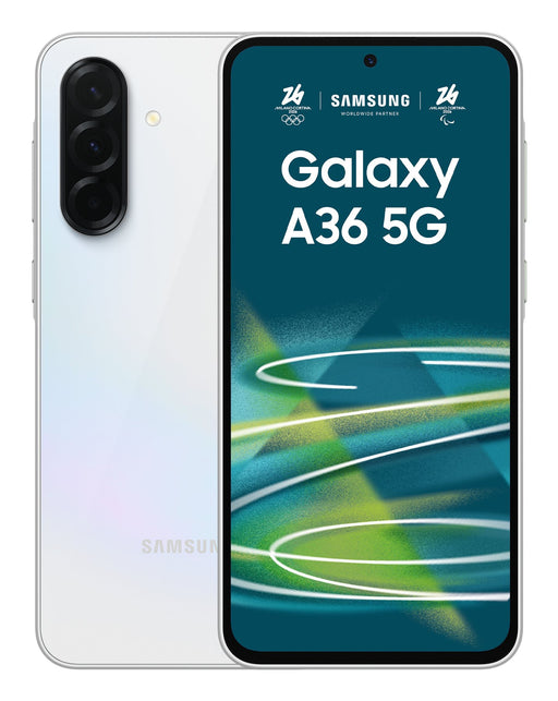 EAN 8806095984261 - Samsung Galaxy A36 5G 17 cm (6.7") SIM doble Android 15 USB Tipo C 6 GB 128 GB 5000 mAh Blanco imagen 1