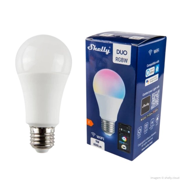 Home Shelly Plug & Play Bombilla Duo Rgbw