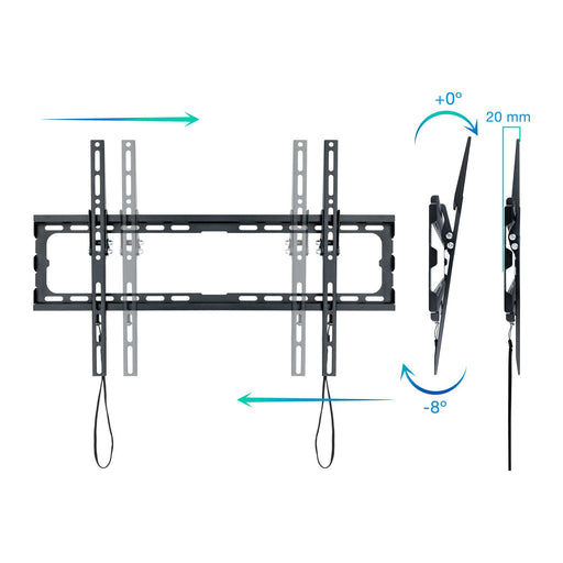 EAN 8433281011977 - TooQ LP1081T-B soporte para TV 2,03 m (80") Negro imagen 2