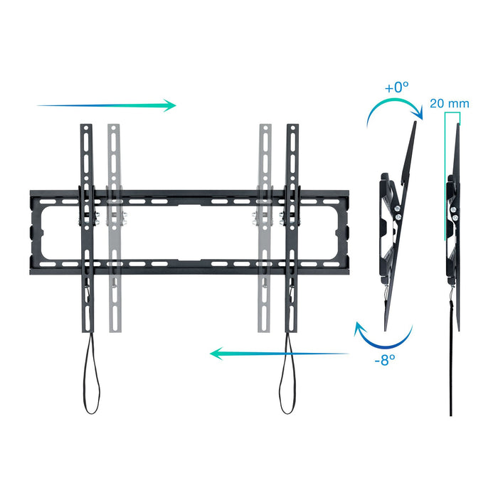 EAN 8433281011977 - TooQ LP1081T-B soporte para TV 2,03 m (80") Negro imagen 2