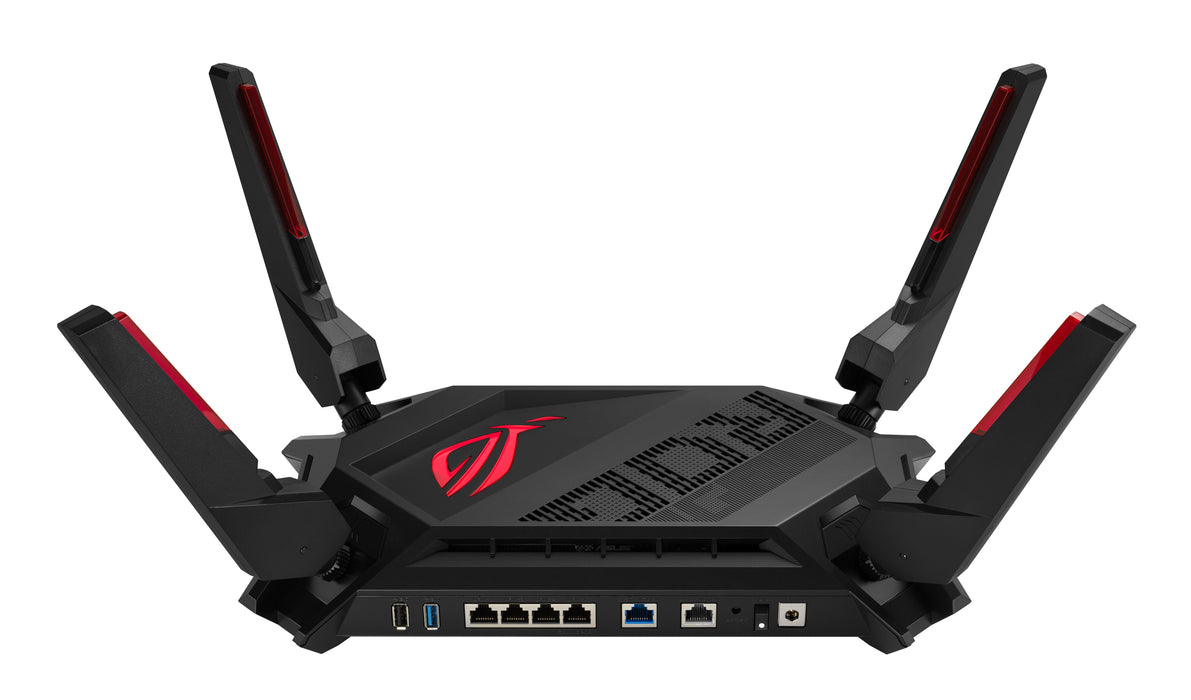 EAN 4711081394549 - ASUS GT-AX6000 AiMesh router inalámbrico Gigabit Ethernet Doble banda (2,4 GHz / 5 GHz) Negro imagen 4