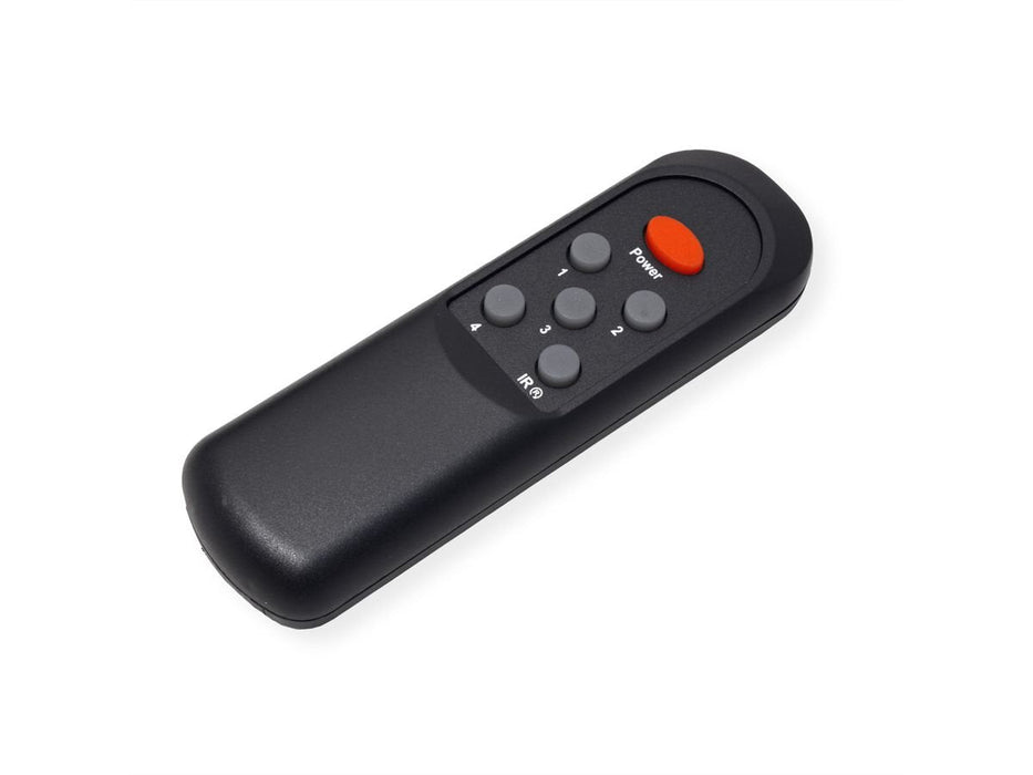 Roline 8k Hdmi Switch, 4-Fach, Mit Ir-Fernbedienung