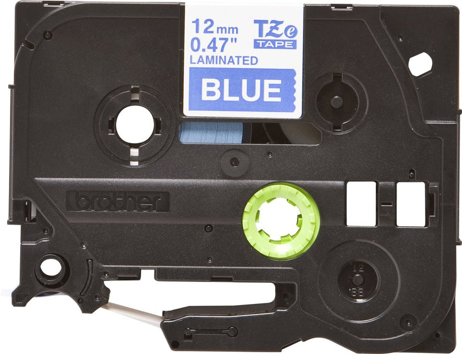 EAN 4977766686471 - Brother TZE-535 cinta para impresora de etiquetas Blanco sobre azul imagen 2