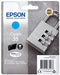 EAN 8715946632278 - Epson Padlock C13T35824010 cartucho de tinta 1 pieza(s) Original Rendimiento estándar Cian imagen 1