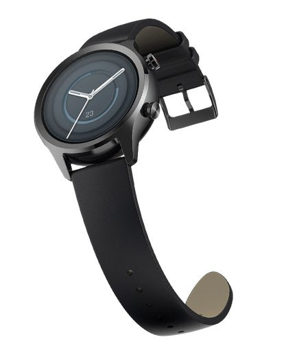 Ticwatch C2 Plus Onyx Smart Watch, Hr, 20 Mm, Black