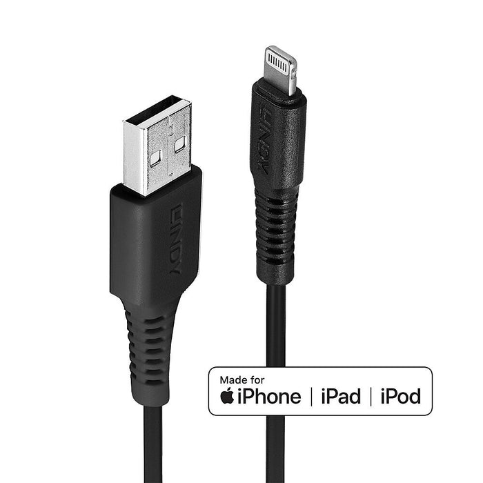 EAN 4002888313223 - Lindy 31322 cable de conector Lightning 3 m Negro imagen 1