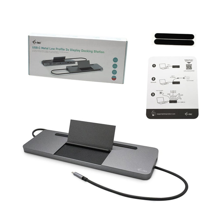 EAN 8595611703676 - i-tec Metal C31FLATDOCKPDPRO base para portátil y replicador de puertos Alámbrico USB 3.2 Gen 1 (3.1 Gen  imagen 9