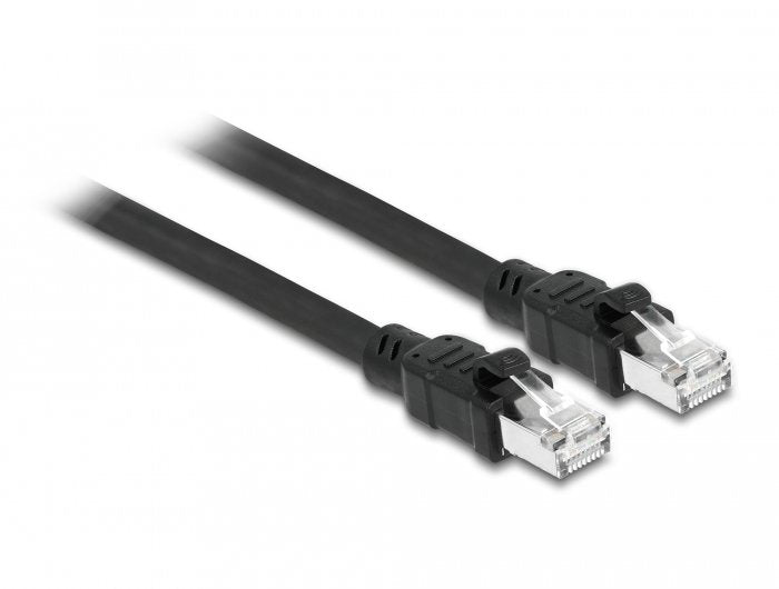 Delock Netzwerkcable Rj45 Cat.6a F Utp Mit Innerem Metallmantel 2 M