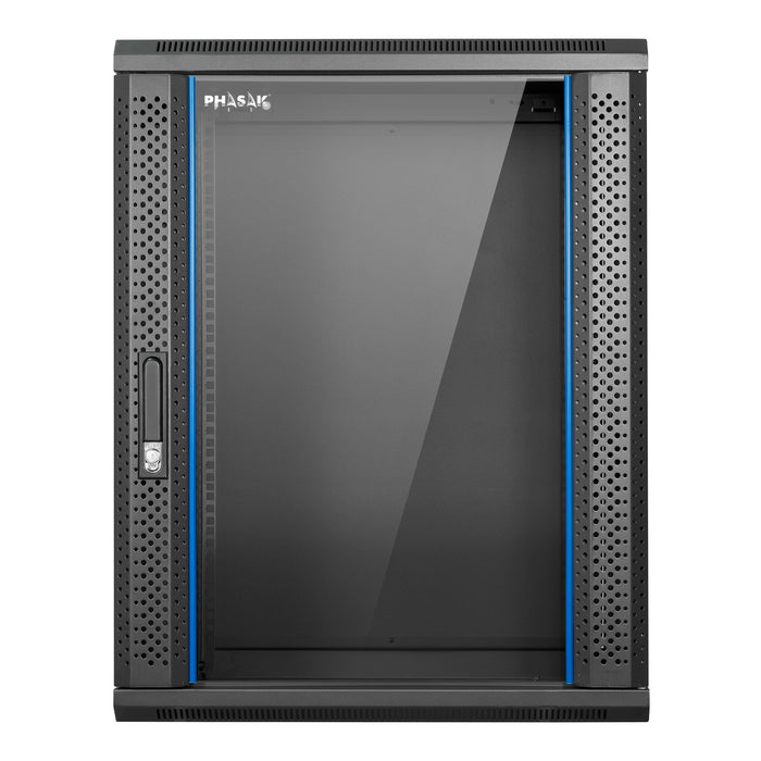EAN 0745604519748 - Phasak PHO 2216D armario rack 16U Bastidor de pared Negro imagen 1