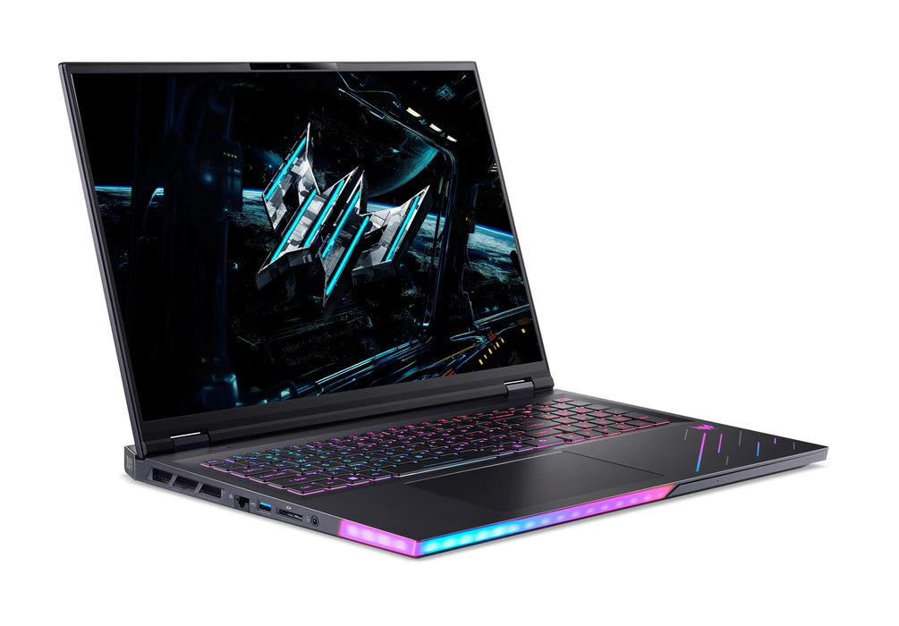 Acer Predator Ph18-73-92q3 Intel Core Ultra 9 275hx Portátil 45,7 Cm (18") Wqxga 32 Gb Ddr5-Sdram 2 Tb Ssd Nvidia Geforce Rtx 5080 Wi-Fi 7 (802.11be) Freedos Negro