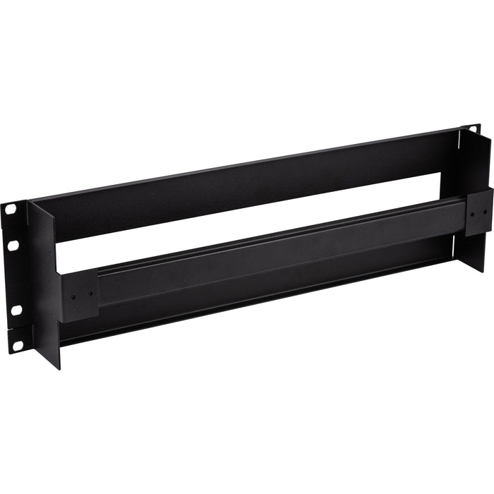 Inline® 19" Circuit Breaker Strip 3u, With Top-Hat Rail, Negro