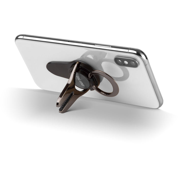 Inline Smartphone 3in1 Smartclip Soporte Para Automóvil, Soporte Para Dedos, Asa Autoadhesiva Para Smartphone