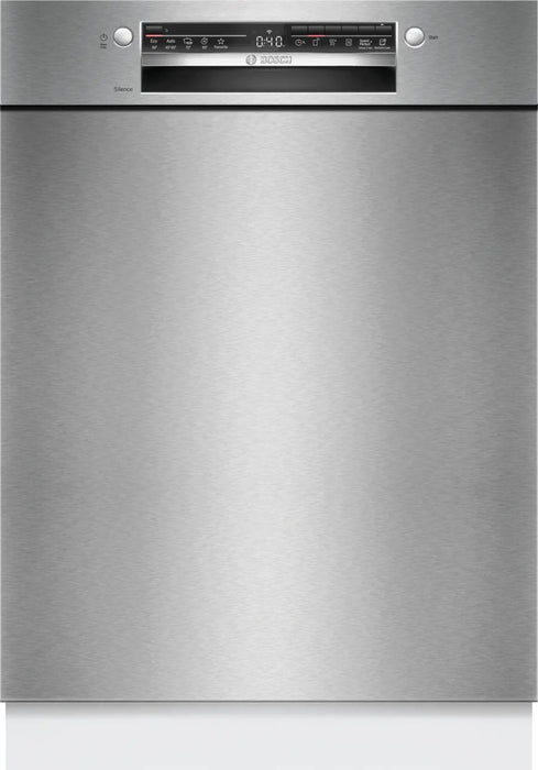 Bosch Home Smu2hts08e Serie 2, Lavavajillas Acero Inoxidable (Cepillado), 60 Cm, Home Connect Smu2hts08e