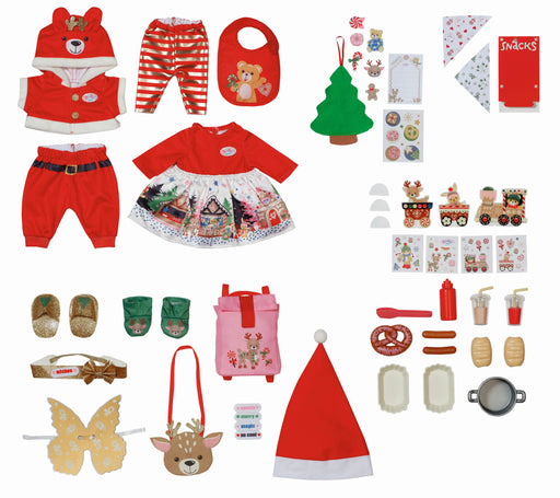 EAN 4001167837474 - BABY born Advent Calendar 43cm Juego de ropita para muñeca imagen 1