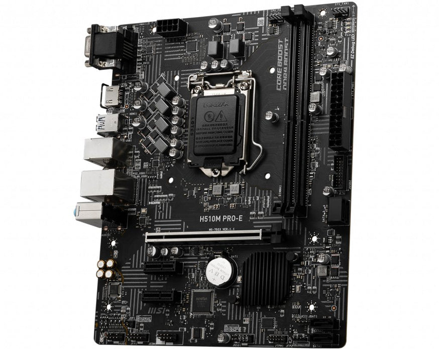 Placa Base Msi Lga 1200 H510m Pro-E M-Atx 2xddr4 Vga Hdmi Dp