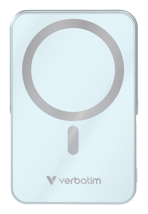 EAN 0023942322665 - Verbatim Charge 'n' Go Magnetic Wireless Polímero de litio 10000 mAh Cargador inalámbrico Azul imagen 2
