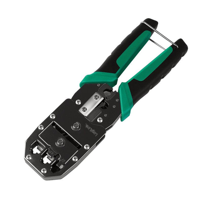 Herramienta De Crimpado Multifunción 6 En 1 Para Rj45 / Rj12 / Rj11  Cables Telefónicos Y De Red Logilink