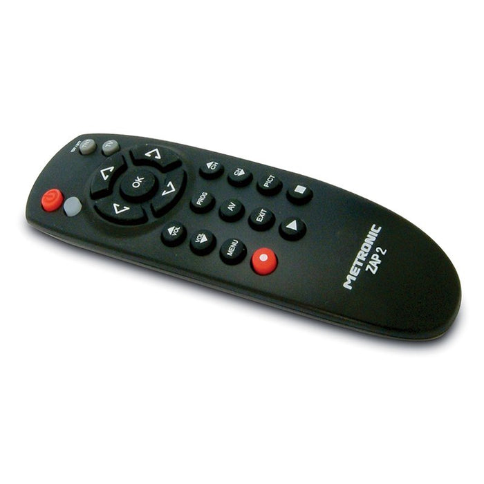 EAN 3420744953801 - Metronic Zap 2 mando a distancia IR inalámbrico DTT, TV Botones imagen 1