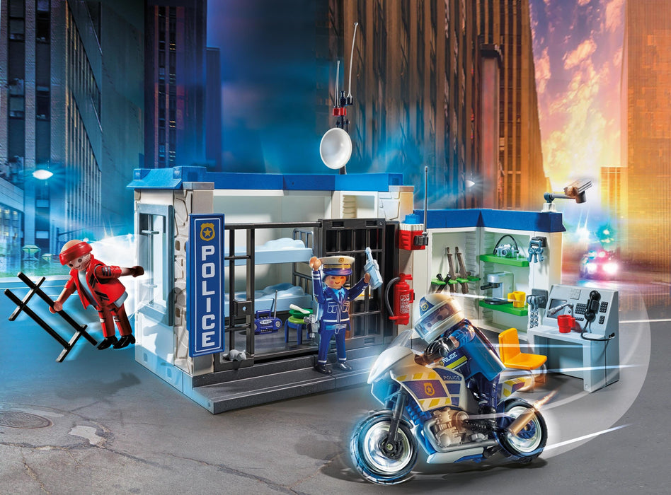 Playmobil - Policía: Escape De La Prisión (70568)