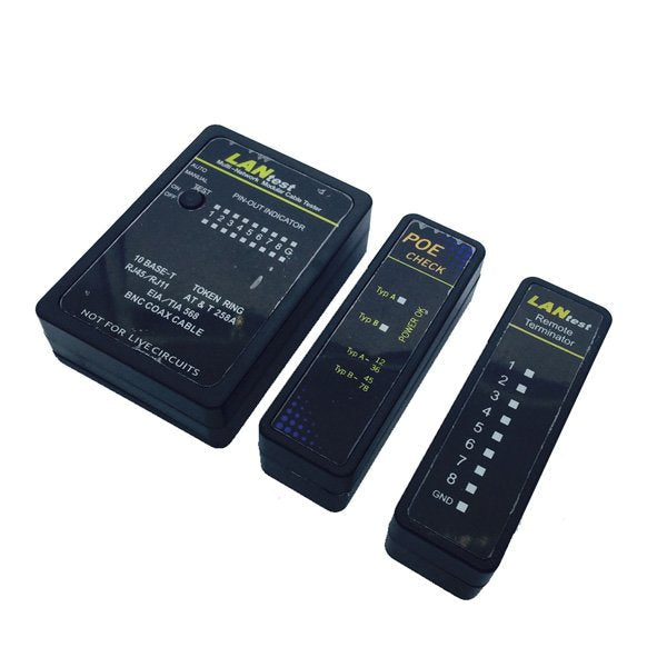 Value Lantest Multi-Network Cable- & Poe-Tester