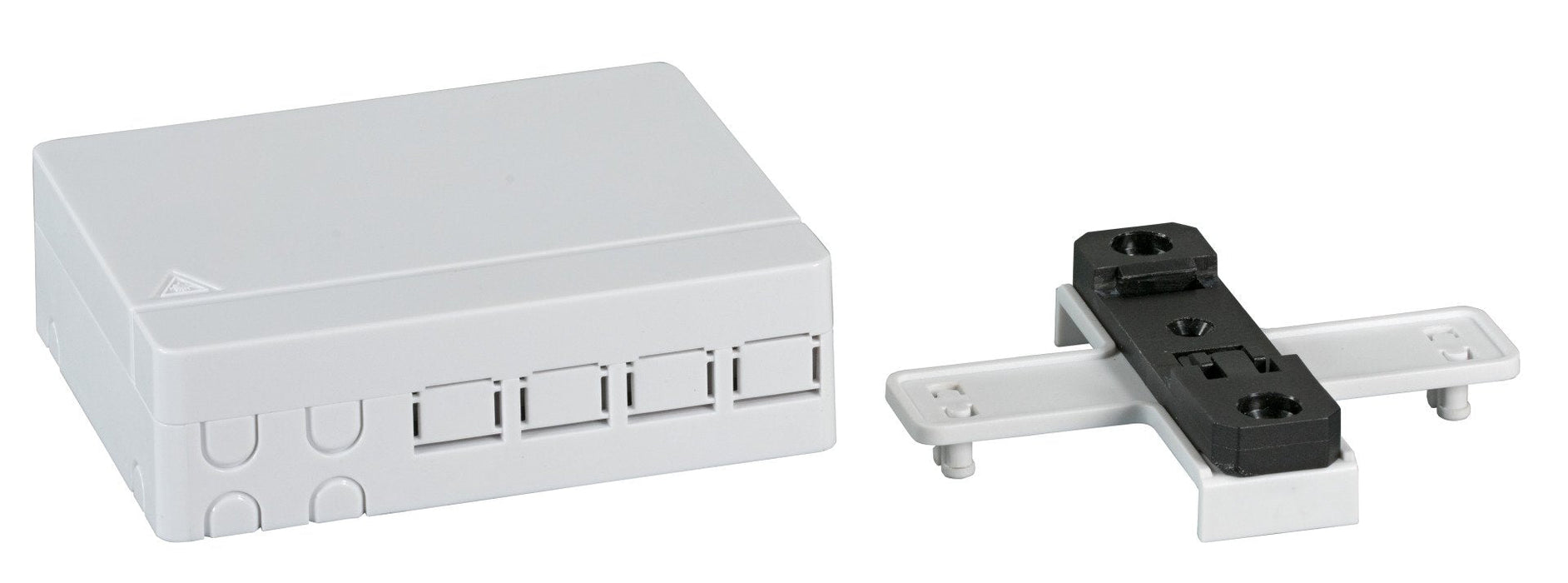Efb Ftth Indoor Hutschienenbox Fr 4fasern, 4kupplungen Und Faserberlngenaufnahme