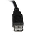 EAN 0065030818544 - StarTech.com USBEXTAA6IN cable USB 0,152 m 0,48 Gbit/s Negro imagen 5