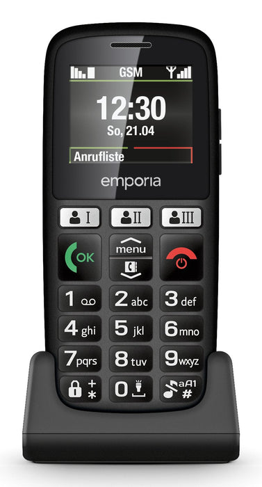 Emporia Happy 70 G Negro Teléfono Básico