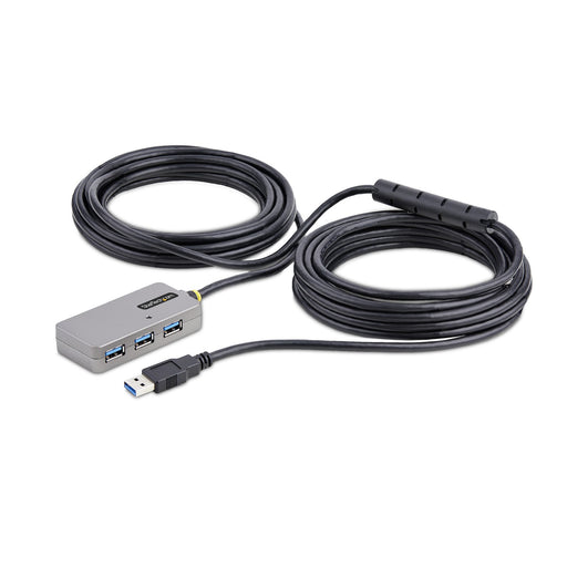 EAN 0065030897365 - StarTech.com U01043-USB-EXTENDER hub de interfaz USB 3.2 Gen 1 (3.1 Gen 1) Type-A 5000 Mbit/s Negro, Plat imagen 1