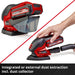EAN 4006825651218 - Einhell TE-OS 18/150 Li Solo Multilijadora 12000 RPM 24000 OPM Negro, Rojo imagen 3