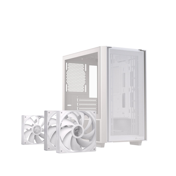 EAN 6977277360417 - Einarex EXCS-PM-150R-W carcasa de ordenador Midi Tower Blanco imagen 3