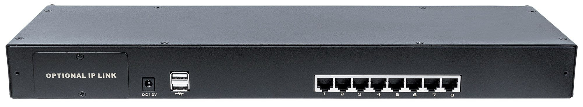 Intellinet Modular 8-Port Cat5 Vga Kvm Switch