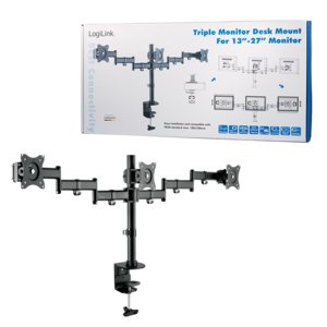 EAN 4052792047981 - LogiLink BP0050 soporte para monitor 68,6 cm (27") Escritorio Negro imagen 7