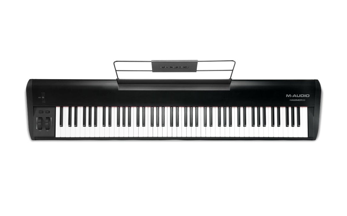 Teclado M-Audio Hammer 88 Midi 88 Llaves Usb Negro, Blanco