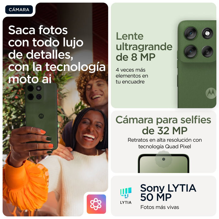 EAN 8033779080586 - Motorola moto g56 5G 17,1 cm (6.72") Ranura híbrida Dual SIM Android 15 USB Tipo C 8 GB 256 GB 5200 mAh V imagen 14