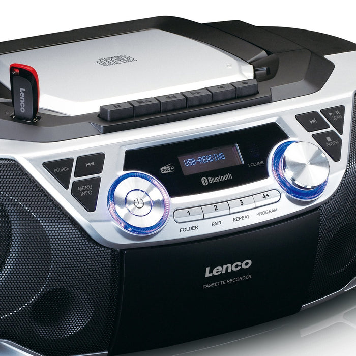 Lenco Scd-720si Silver