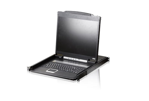 EAN 4710469345357 - ATEN CL1000N interruptor KVM Montaje en rack Negro imagen 1